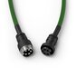 Glorious PC Gaming Race Coiled Cable, Forest Green cena un informācija | Adapteri un USB centrmezgli | 220.lv