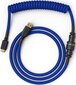 Glorious PC Gaming Race Coiled Cable Cobalt cena un informācija | Adapteri un USB centrmezgli | 220.lv