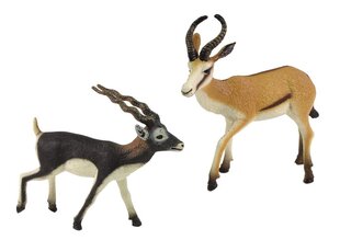 Figūru komplekts - antilope ar mazuli LeanToys cena un informācija | Rotaļlietas zēniem | 220.lv