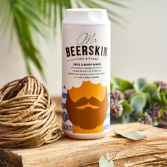 Dušas un sejas želeja Mr. Beerskin Boost & Relax, 440ml cena un informācija | Dušas želejas, eļļas | 220.lv