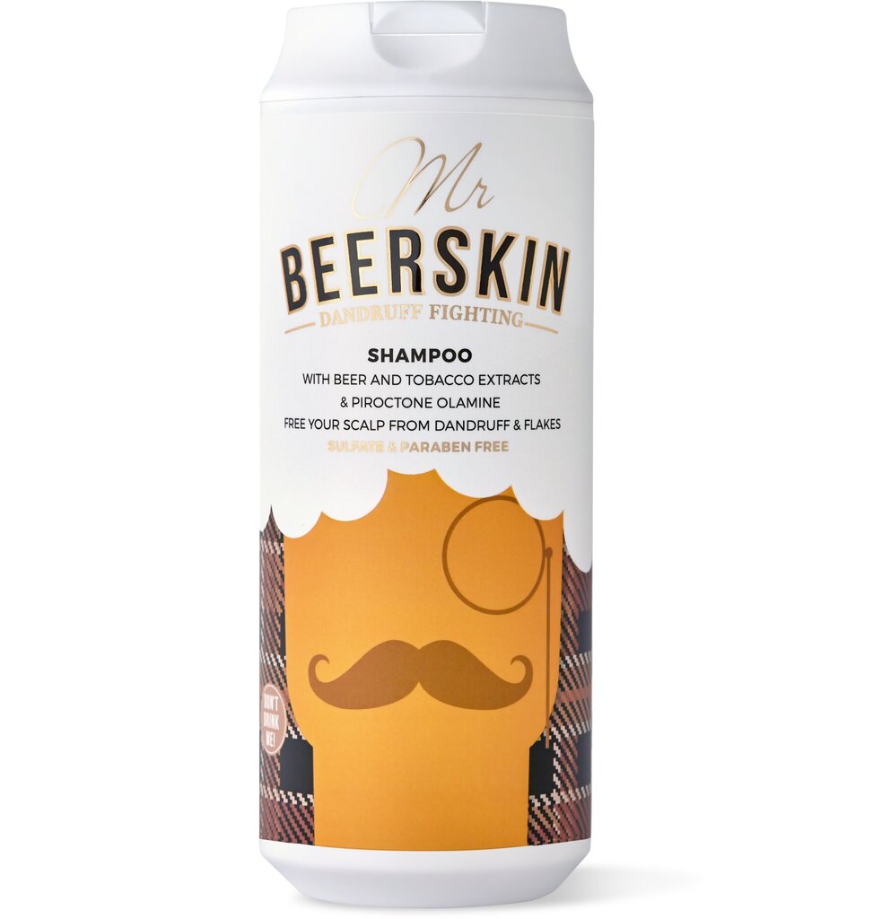 Šampūns Mr. Beerskin Dandruff-fightin, 440ml cena un informācija | Šampūni | 220.lv