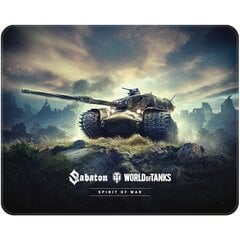 Wargaming World of Tanks - Sabaton Spirit of War Mousepad Limited Edition, L цена и информация | Мыши | 220.lv