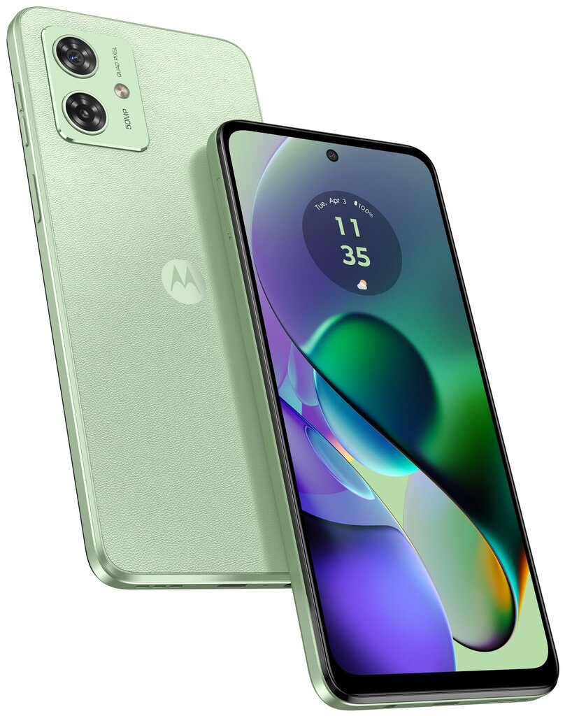 Телефон Motorola Moto G54 5G 8/256GB PAYT0031SE Mint Green цена | 220.lv