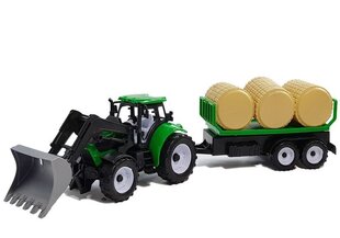 Traktors ar piekabi Lean Toys цена и информация | Игрушки для мальчиков | 220.lv