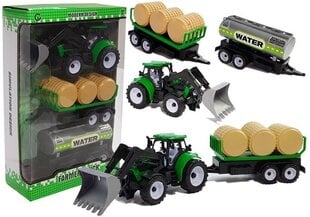 Traktors ar piekabi Lean Toys цена и информация | Игрушки для мальчиков | 220.lv