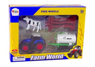 Набор лошадей для фермерских тракторов и прицепов 1:64 цена и информация | Игрушки для мальчиков | 220.lv