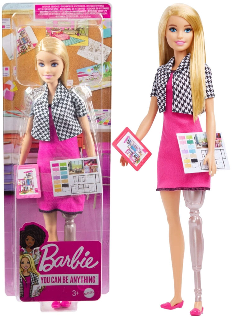 Lelle - Dizainere Barbie cena un informācija | Rotaļlietas meitenēm | 220.lv