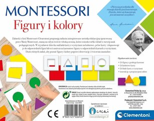 Montessori figūras un krāsas Clementoni цена и информация | Настольные игры, головоломки | 220.lv