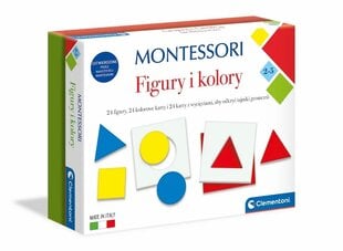 Montessori figūras un krāsas Clementoni цена и информация | Настольные игры, головоломки | 220.lv