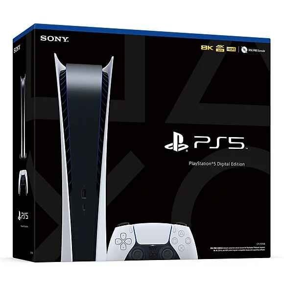 Sony Playstation 5 Digital Edition 825GB (PS5) cena un informācija | Spēļu konsoles | 220.lv