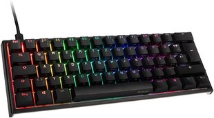 Ducky One 2 Mini Gaming Tastatur MX-Silent-Red RGB Schwar, цена и информация | Клавиатуры | 220.lv