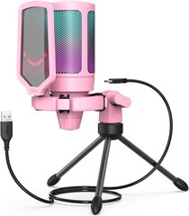 Fifine A6VP RGB Pink цена и информация | Микрофоны | 220.lv