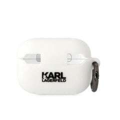 Чехол для AirPods Pro 2 KARL LAGERFELD 3D NFT Karl — Белый цена и информация | Наушники | 220.lv