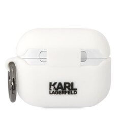 Чехол для AirPods Pro KARL LAGERFELD 3D NFT Choupette — Белый цена и информация | Наушники | 220.lv