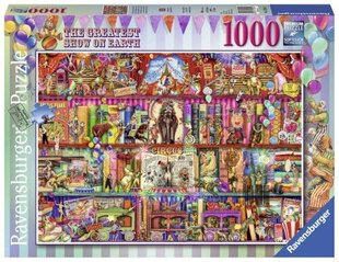 Ravensburger - Puzzle 1000 The Greatest Show On Earth цена и информация | Пазлы | 220.lv