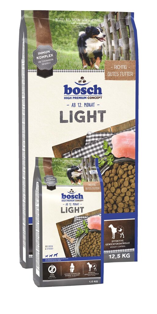 Bosch Petfood Light (High Premium) 12.5 kg цена и информация | Sausā barība suņiem | 220.lv