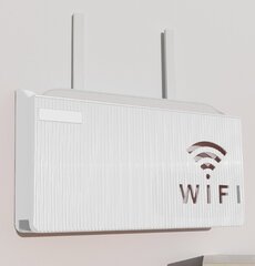 Настенная полка для Wi-Fi роутера Perf,  белая цена и информация | Полки | 220.lv