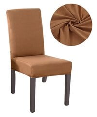 Чехол для стула Perf,  коричневый цена и информация | Чехлы для мебели | 220.lv