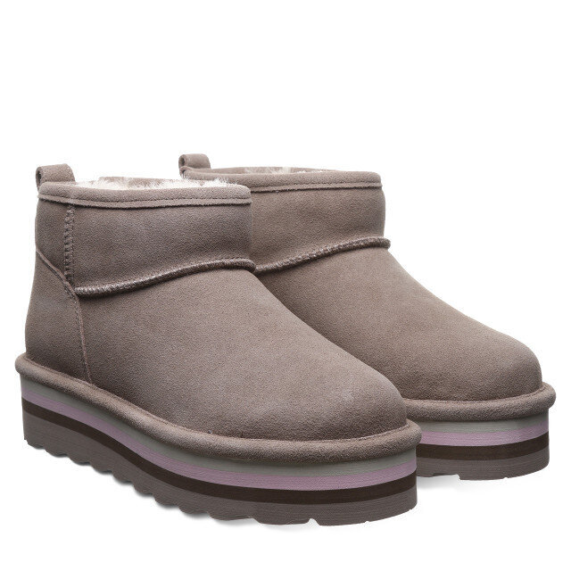 Bearpaw zābaki Retro Shorty, smilškrāsas cena un informācija | Sieviešu zābaki, puszābaki | 220.lv