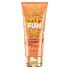 Крем для рук с ароматом манго Avon Fun run, 75 мл, Avon цена и информация | Кремы, лосьоны для тела | 220.lv