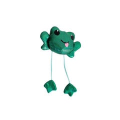 Rotaļlieta kaķiem Petstages Dangle Frog, zaļa цена и информация | Игрушки для кошек | 220.lv