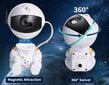 Gaismas efektu projektors Astronauts LED 3D, balts цена и информация | Attīstošās rotaļlietas | 220.lv