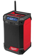 Akumulatora radio-lādētājs M12 RCDAB+-0 karkass, Milwaukee tools 4933472114&MW cena un informācija | Radioaparāti, modinātājpulksteņi | 220.lv