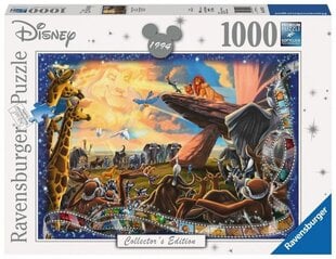 Puzle Ravensburger Disney The Lion King, 1000 gab. cena un informācija | Puzles, 3D puzles | 220.lv