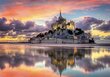 Puzle Clementoni Le Magnifique Mont Saint-Michel, 1000 d. cena un informācija | Puzles, 3D puzles | 220.lv