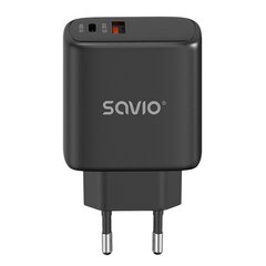 SAVIO LA-06/B USB цена и информация | Зарядные устройства для телефонов | 220.lv