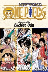 One Piece (Omnibus Edition), Vol. 23: Includes vols. 67, 68 & 69 cena un informācija | Fantāzija, fantastikas grāmatas | 220.lv