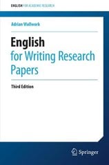 English for Writing Research Papers 3rd ed. 2023 цена и информация | Учебный материал по иностранным языкам | 220.lv