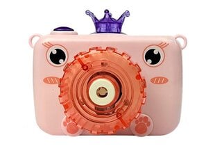 Ziepju burbuļu mašīna kamera, rozā cena un informācija | Ūdens, smilšu un pludmales rotaļlietas | 220.lv