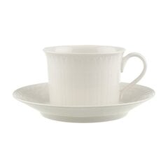 Villeroy & Boch Cellini kolekcijas tase 200ml un apakštase 15cm cena un informācija | Glāzes, krūzes, karafes | 220.lv