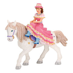 Figūriņa - jātniece uz zirga Papo cena un informācija | Rotaļlietas meitenēm | 220.lv