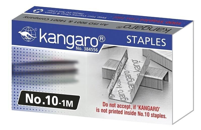 Skavas Kangaroo 10 mm, 1000 gab. cena un informācija | Kancelejas preces | 220.lv