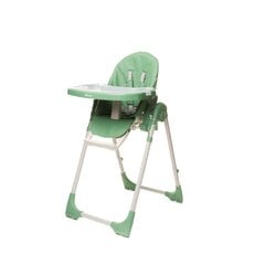 4Baby barošanas krēsls Decco, green цена и информация | Стульчики для кормления | 220.lv