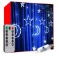 Ziemassvētku virtene 138 LED, 2,4 m cena un informācija | Ziemassvētku lampiņas, LED virtenes | 220.lv
