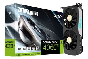 Zotac Gaming GeForce RTX 4060 Ti AMP (ZT-D40620F-10M) цена и информация | Видеокарты (GPU) | 220.lv