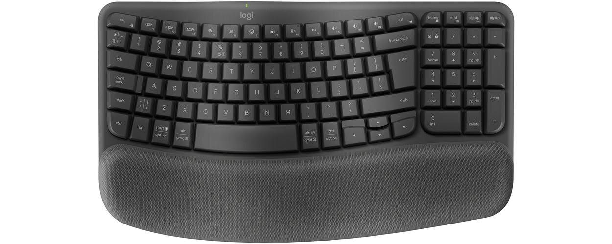 Logitech Wave Keys 920-012304 цена и информация | Klaviatūras | 220.lv