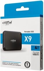 Crucial X9 CT4000X9SSD9 цена и информация | Внутренние жёсткие диски (HDD, SSD, Hybrid) | 220.lv