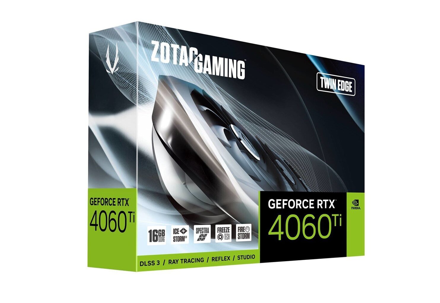 Zotac Gaming GeForce RTX 4060 Ti Twin Edge (ZT-D40620E-10M) цена и информация | Videokartes (GPU) | 220.lv