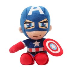 Plīša rotaļlieta Captain America HappyJoe, 27cm цена и информация | Мягкие игрушки | 220.lv