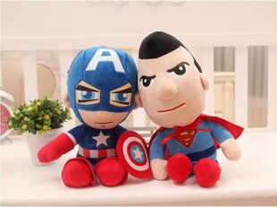 Плюшевая игрушка HappyJoe Superhero, Super Man, 27 см цена и информация | Мягкие игрушки | 220.lv