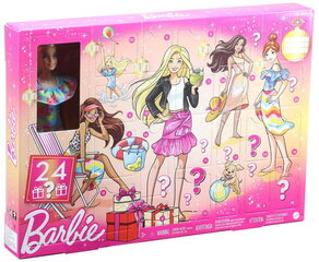Adventes kalendārs Barbie, 24gab. cena un informācija | Rotaļlietas meitenēm | 220.lv