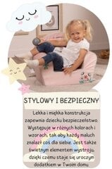 Bērnu krēsls Delsit, rozā цена и информация | Детские диваны, кресла | 220.lv