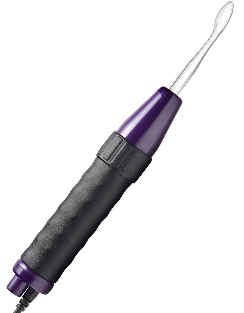 Zeus Electrosex Deluxe Edition Twilight Violet Wand Фиолетовый/черный цена  | virs18.220.lv