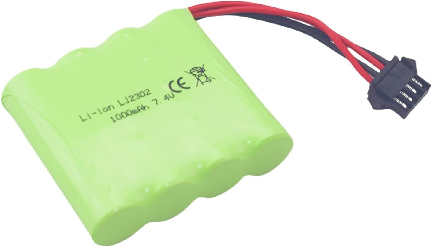 7.4V Akumulatora Lādētājs 1000mAh SM-4P ar USB Lādēšanas Kabeli DE36W DE65 NO.1809 RC Rotaļlietu Automobiļa Modeļiem cena un informācija | Baterijas | 220.lv