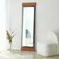 Spogulis Asir, 50x170x3cm, pelēks/brūns цена и информация | Vannas istabas spoguļi | 220.lv