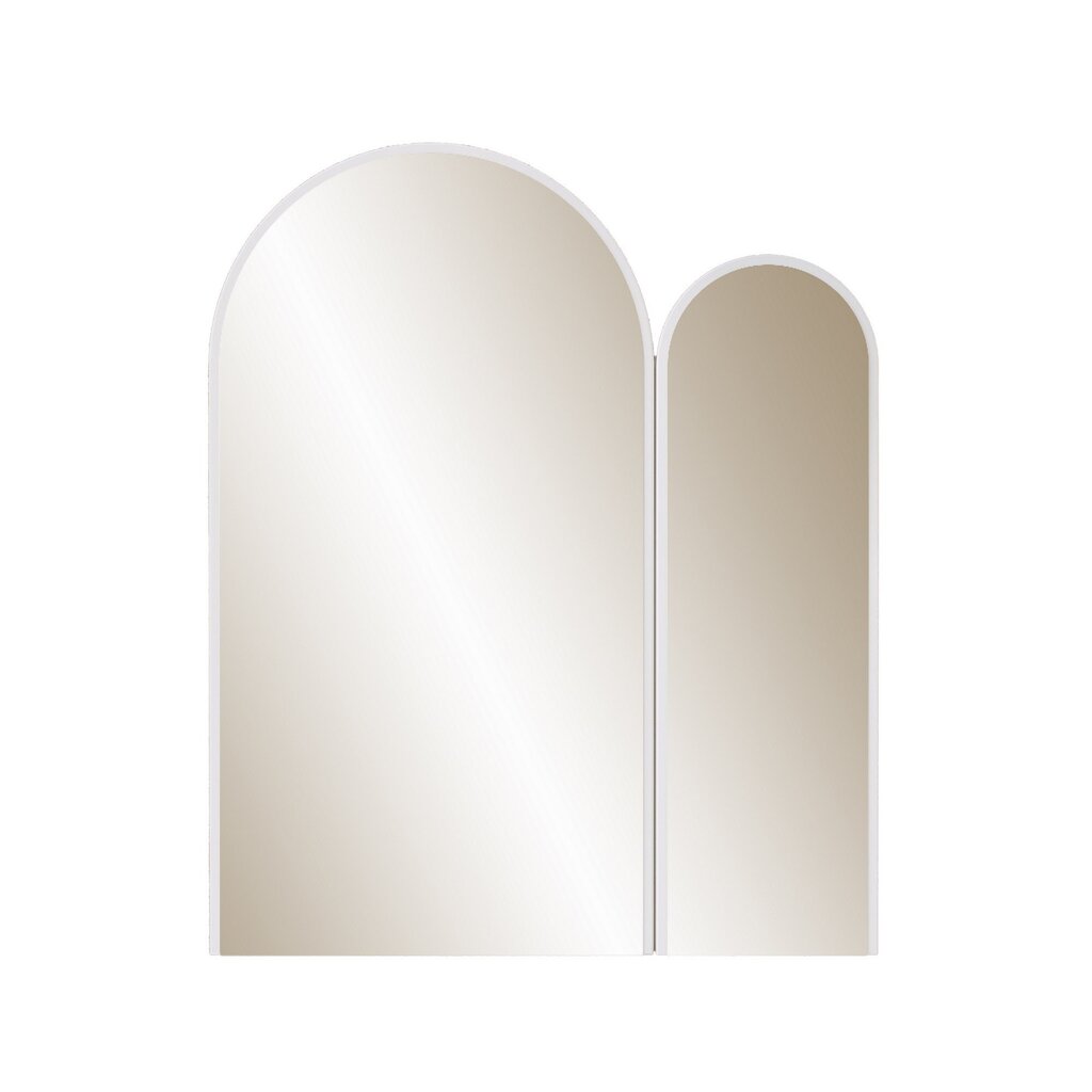 Spogulis Asir, 20x60x73cm, balts cena un informācija | Vannas istabas spoguļi | 220.lv